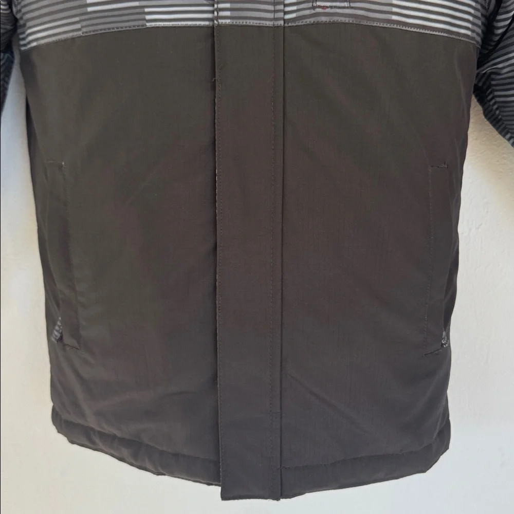 The Children’s Place black neon convertible fleece interior shell jacket medium
